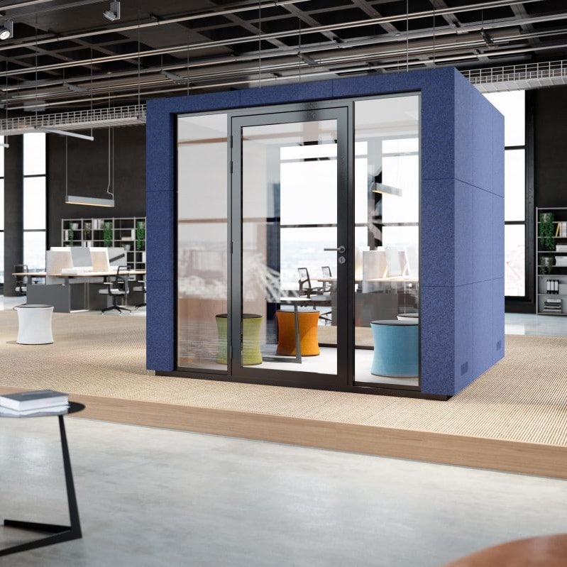 Akoestische-dichte-werkunit-akoestische-concentratie-unit-vergaderkamer-kantoor