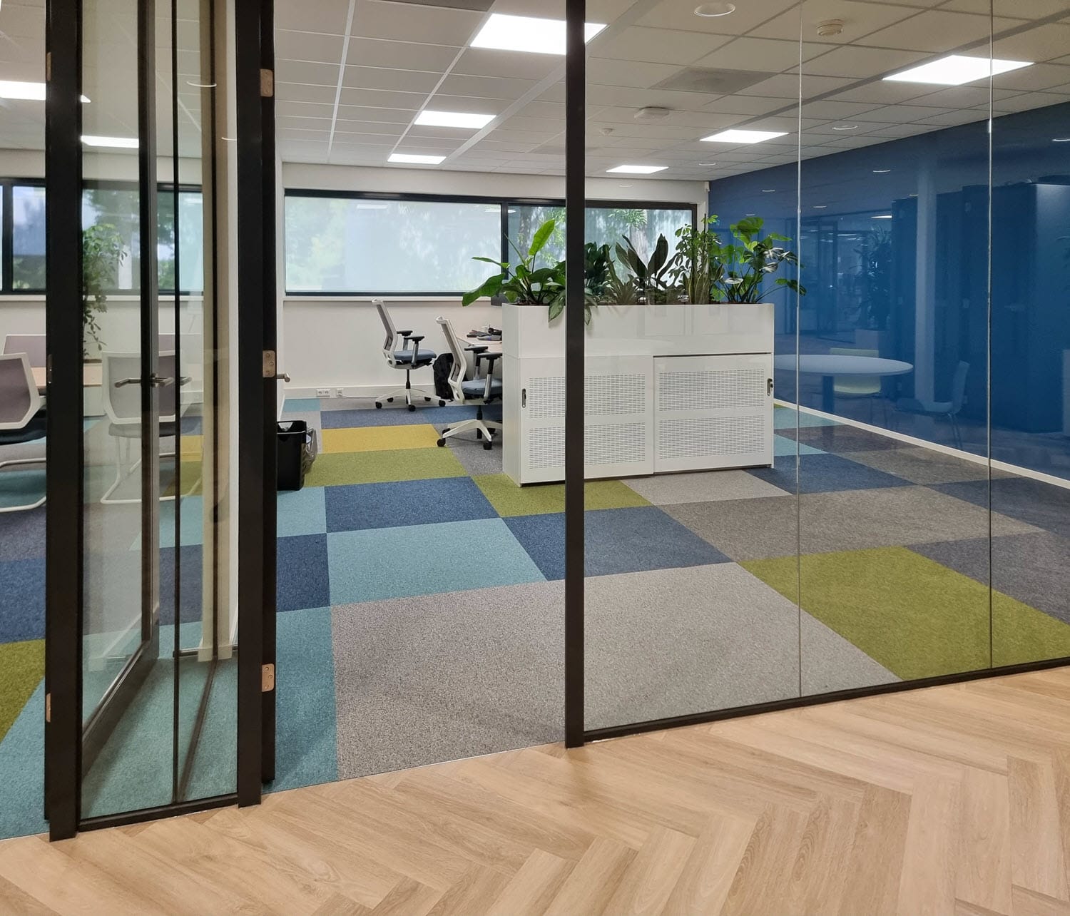 Inzicht kantooruimte Topcon