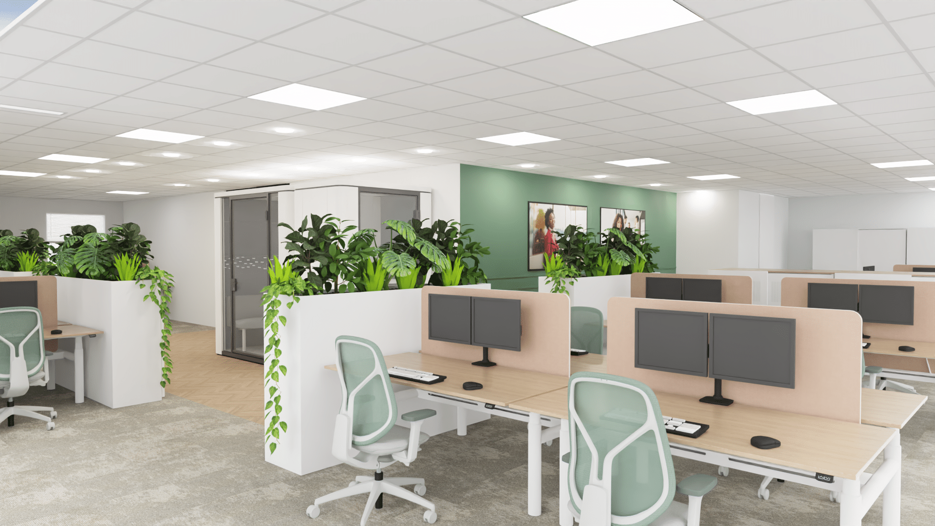 Etage 2 kantoortuin 2