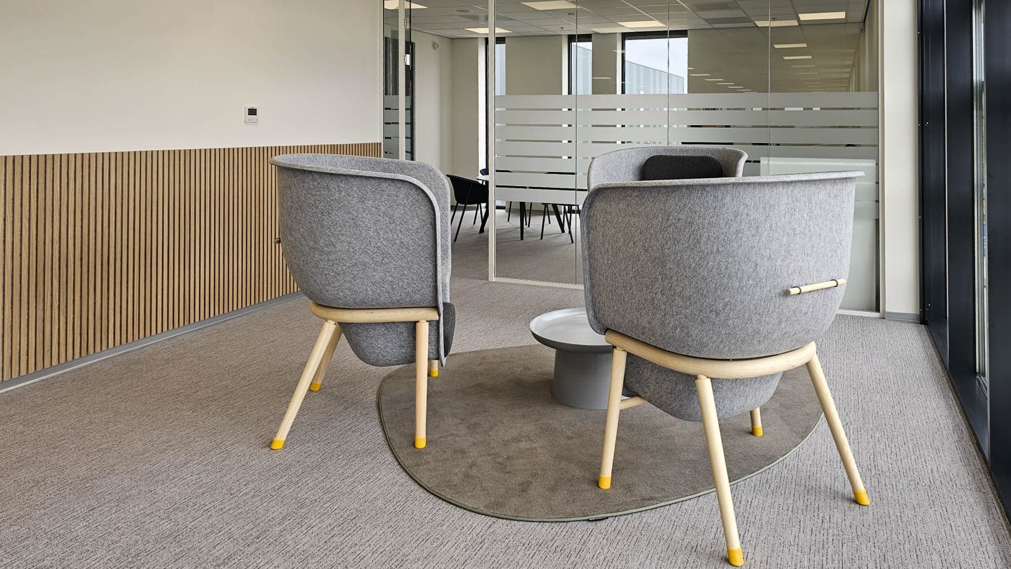 Kantoorinrichting bij DSV in Maastricht